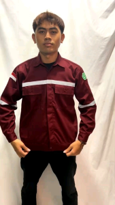 WEARPACK ATASAN PROYEK SAFETY KEMEJA ATASAN BAJU BENGKEL