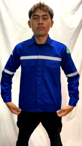 WEARPACK ATASAN PROYEK SAFETY KEMEJA ATASAN BAJU BENGKEL