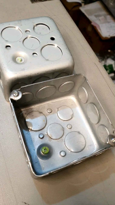 Electrical Metal Square Box 4"x4" #16