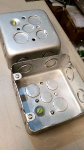 Electrical Square Box 4-11/16 x 4-11/16 Metal 16 Combination Knock-out 1/2\"-3/4\": A Comprehensive Guide