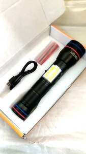 2023 J6 LED Magnetic Super Bright Multifunctional Flashlight