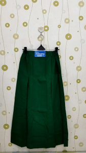 ROK PANJANG SEKOLAH WANITA HIJAU