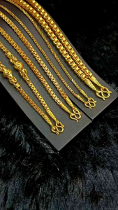 สร้อยคอ ทองโคลนนิ่งเหมือนแท้ ลายทาโร่ น้ำหนัก