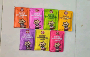 [ COMBO 50 GÓI] Pate wanpy happy 100 gói 70g cho mèo mọi lứa tuổi thơm ngondinh dưỡngđủ vị.