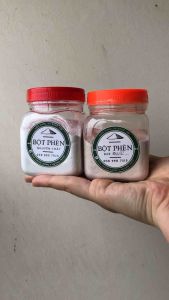 Combo 100g bột phèn phi và 100g phèn quế ngăn đổ mồ hôi khử hôi nách hôi chân