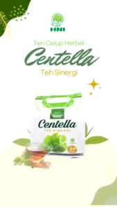 Centella teh sinergi teh celup isi 24 kantong