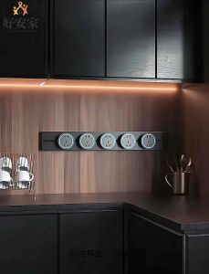 [Ready Stock] 8000W High Power removable rail power socket USB socket inter universal mul-function 3 holes LED aperture