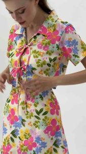 JellyDressing/เสื้อและกระโปรงต้อนรับ summer /Blooming Breeze C013 (Lot3 ส่ง 8Apr 25)