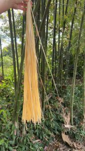เส้นตอกไม่ไผ่จักสาน. เส้นเล็ก0.5 บางๆ ครึ่งโล
