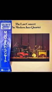 [ แผ่นเสียง Vinyl LP ] Artist : The Modern Jazz Quartet Album :  The Last Concert Cover : VG++ Disc : NM/VG++ [ 2 LP ] Manufactured : Japan Released :  1979 Price : 1150