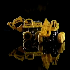 Mainan anak mobil termurah Excavator bego enginering jumbo