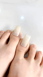 Móng úp chân lẻ NGÓN CÁI TO DÀI ( túi 10 móng ) form đẹp móng mỏng chuẩn form dẻo dai