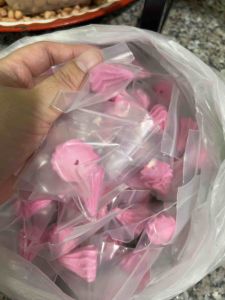 ก้นหอยถ่ายพยาธิ สำหรับ เด็ก 1ชุด มี 8 เม็ด ชุดละ 50 บาท