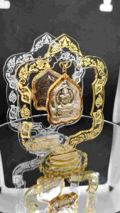 ซุ้มห้อยพระ 1 องค์ ทรงเต่า