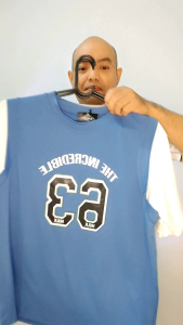 เสื้อยืดแฟชั่นแนวกีฬาบาสเก็ตบอล