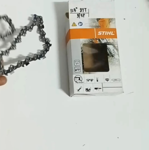 โซ่เลื่อยยนต์ STIHL 3/8 ใหญ่ 12นิ้ว 22.5ฟัน โซ่เลื่อยยนต์ 100%