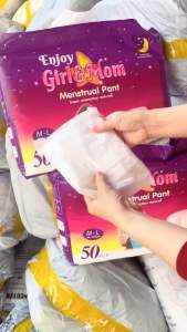 50 Miếng Băng Vệ Sinh Dạng Quần Enjoy Girl&Mom size M-2Xl ( 30-85kg)