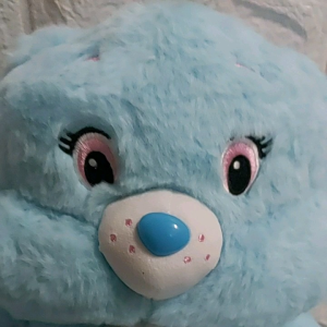 ตุ๊กตาแคร์แบร์สีฟ้าขนาด15_16นิ้ว