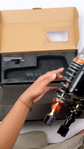 Shockbreaker KTC Matic TabungAtas 335mm 310mm As Gold Shock Breaker Monoshock Belakang Mio Vario