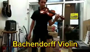 Bachendorff Violin BVC 4/4