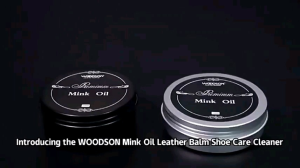 Woodson Mink Oil Balm Leather Conditioner Leather Softener Water Repellent (Waterproofing)