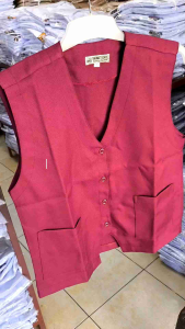 Rompi Seragam Sekolah Anak SD Laki Laki Perempuan Merah Hati Maroon Bahan Rapilo Premium