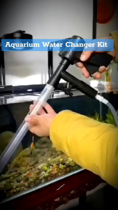 Water Changer Vacuum Aquarium Water Changer Kit Pneumatic Fish Tank Water Changer Hand-held Water Suction