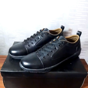 Sultan Store Sepatu Formal Kerja Pria Model Sneakers Ran Fratello Full Black