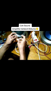 Amplifier Terkecil Didunia. Si Mungil Mengglegar.. Ampli Mini