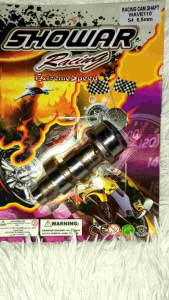 SHOWAR RACING CAMSHAFT WAVE110/WAVE100 SIZE 6.2/6.5/6.8MM
