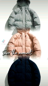 Jaket Puffer Tebal Musim Dingin