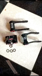 Unitrak Lengkung 2 Lubang Peninggi Shock KLX 150 Dan DTRACKER