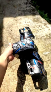 Forged merah biru Batok belakang Beat fi 2013-2014 starter masih kasar