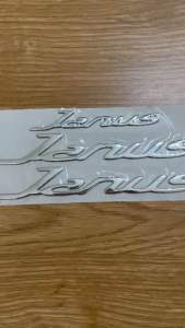 Với bộ 3 tem chữ dán xe Janus 3D dẻo bạc bạn có thể tạo điểm nhấn cho chiếc xe của mình và tăng tính thẩm mỹ cho xe. Sản phẩm được làm từ chất liệu dẻo bạc có độ bền cao và không bị phai màu trong thời gian dài sử dụng. Hãy đặt hàng ngay để sở hữu sản p