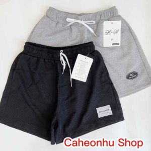 [Hoàn tiền Max 15%] Quần short thể thao nữ vải thun tổ ong dày dặn