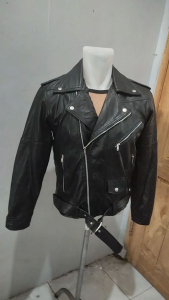 Jaket Kulit 100% RAMONES Original Impor