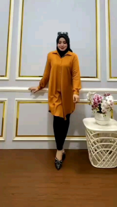 ATASAN TUNIK TERMURAH TUNIK BAHAN LINEN KANCIG BUSUI