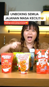 Basreng BAPER POLL Rasa Rendang isi 50g