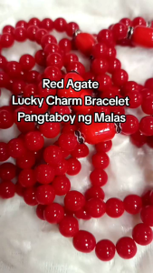 Pure Red Coral Bracelet Pangontra sa Usog Kulam Inggit Malas