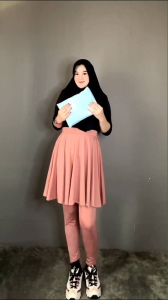 REALPICK  ROK LEGING SPORTY STANDAR DAN JUMBO BB 35-75KG//ROK LEGING OLAHRAGA PAKAIAN OLAHRAGA SEPEDA WANITA