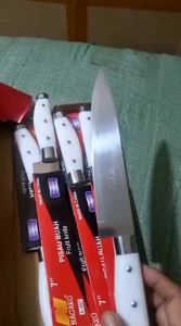 Pisau Dapur Stainless Steel Pisau Serbaguna Daging Sayuran Buah Ikan Premium Quality