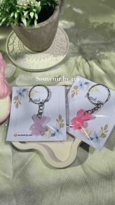 50 pcs || Souvenir Gantungan Kunci Rabbit mix Warna || Souvenir Keychain Rabbit || Souvenir Wedding || Ulang Tahun dan acara lainnya