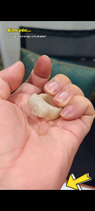 Nhẩn đá c.ẩm th.ạch Tỳ Hưu trắng bản lớn mang lại May Mắn Tài Lộc Thịnh Vượng cho Nam.