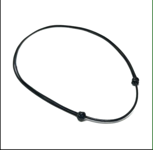 Tali kalung cina model tarik ulur / kalung tali Korea anti air bisa di besar kecil kan / kalung tali Korea ajustable bahan waterproof