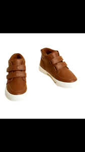 Sepatu Anak laki laki model dockmart usia 123 tahun warna tan