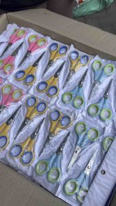 ( GMK-401 ) Gunting Kertas Macaron Scissors Kecil Tajam Stainless steel Warna Warni Serbaguna