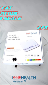 Timbangan Body Fat & Hydration Monitor Scale Onehealth