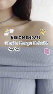 Periwinkle Flower Stud Earrings Anting Tusuk Bunga Fashion Earrings Handmade