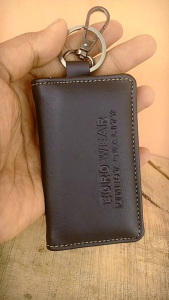 Dompet Gantungan Kunci STNK Mobil & Motor - Kulit Hitam - Egrowear Project Original