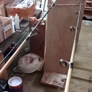 Sambungan Joran Pancing Atas Carbon sutet